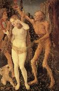 Hans Baldung Grien The Three Stages of Life,with Death USA oil painting artist